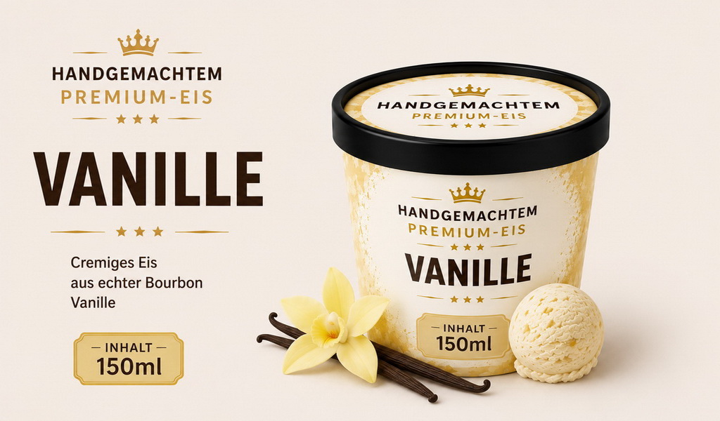 Premium-Manufaktureis Vanille 150 ml